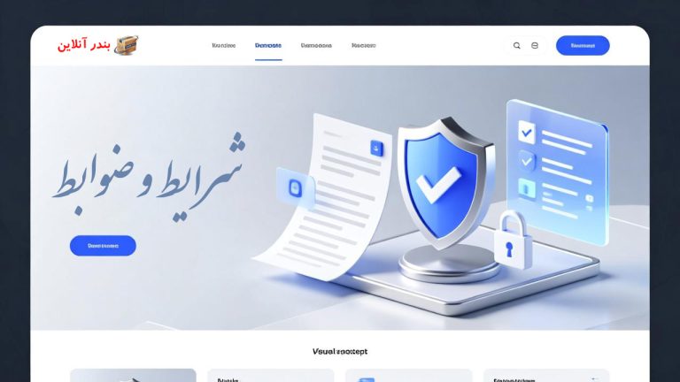 شرایط و ضوابط سایت bandaronlinekala.ir