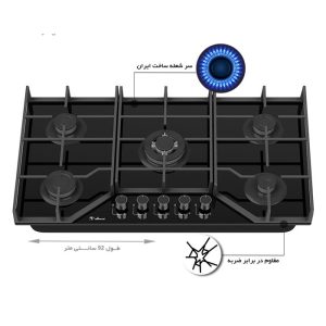 گاز رومیزی داتیس DG 576 3 گاز رومیزی داتیس DG 576