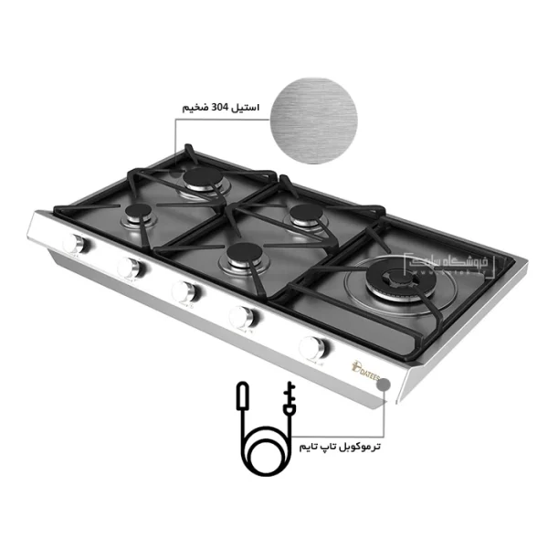 گاز رومیزی داتیس DS 589 2 گاز رومیزی داتیس DS 589