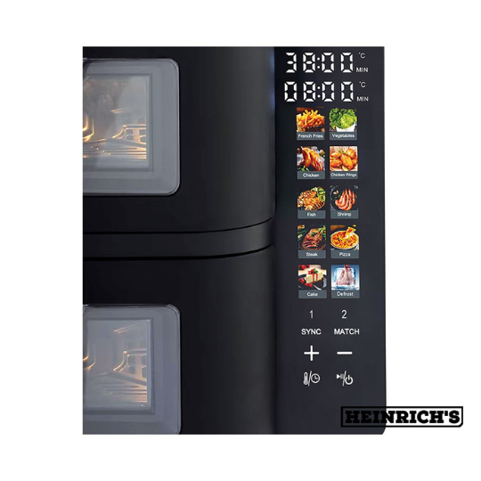 هواپز و سرخ کن رژیمی 11 لیتری دو طبقه هنریچ مدل HFR 8231